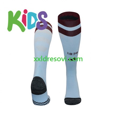 Aston Villa Domaći Dječji Sportske Čarape 2024-2025